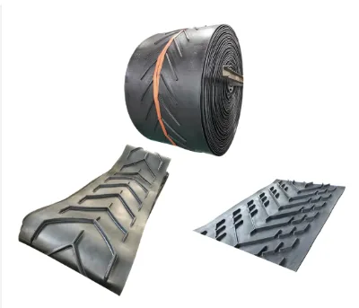 High Strength Anti-Slip V-Shaped Industrial Conveyor Belt for Mining & Farm Industries