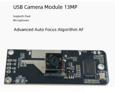 4K PC Camera and Industrial Camera Module, Auto Focus, Live Streaming and Video Conferencing, 12MP HD