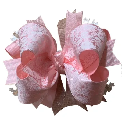 Hot-selling Valentine's Day Baby Gift Hair Bows for Girls Accessories
