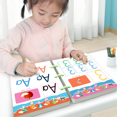 Preschool Handwriting Practice Copybooks for Kids Pen Control Magical Tracing Workbook