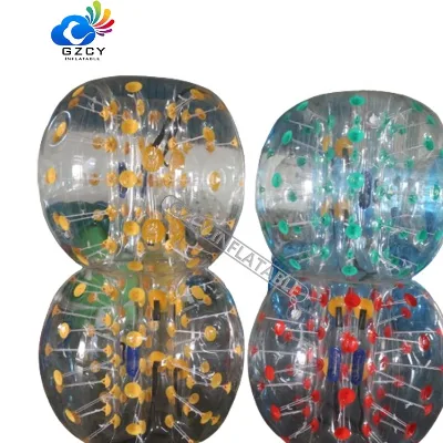 Hot sale inflatable pvc inflatable bumper soccer balls inflatable bubble zorb ball team building bumper balls for selling
