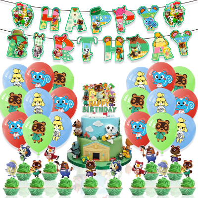 Happy Birthday Balloons Dinosaur Themed Party Decoration Birthday Party Supplies Baby Shower Kids Birthday Decoration
