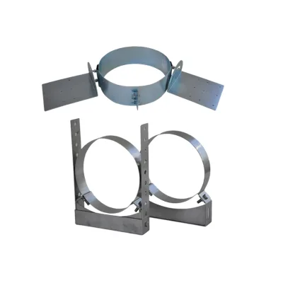 Custom Factory Chimney Pipe Holder Accessories Stainless Steel Chimney Bracket