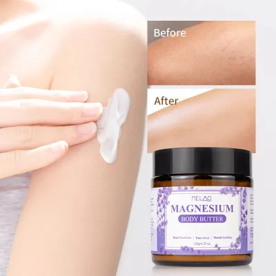 OEM/ODM Premium Deep Penetration, Muscle Soothing, Ease Mood Natural Ingredients Lavender Magnesium Cream for Restless Legs
