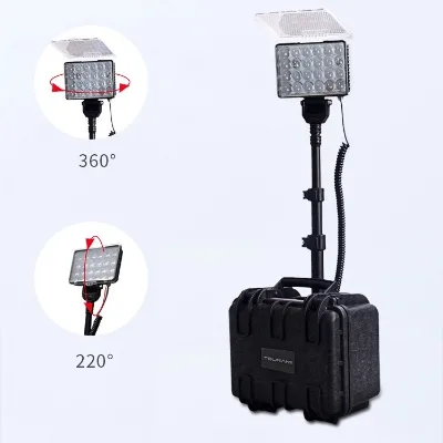 Portable 72W Led Remote Area Case Light Portable Led Work Light for Mining Emergency Railway Maintenance Industrial