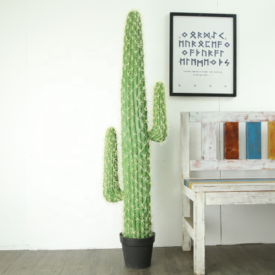 Best Selling Real Touch Indoor Decorative Artificial Plastic Cactus Succulent Desert Kaktus Plants Cactus