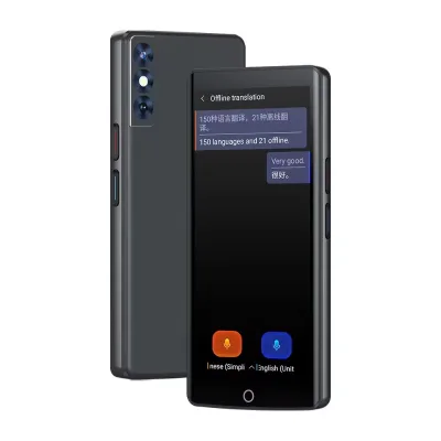 A50 Portable 4G Smart Translator IPS Display 5.5" 150 Languages WiFi Online Voice Translation 1500mAh Battery