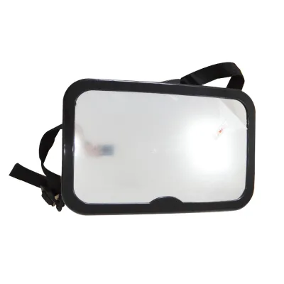 Adjustable 360 Rotating Wide-Angle Car Mirror Baby Rear-Facing Seat Night Light Made of Durable Plastic