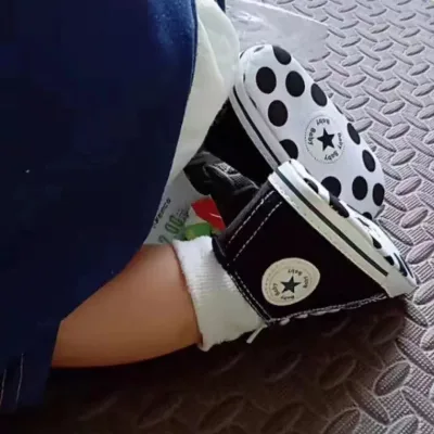 Newborn Baby  Breathable Shoes Multi Color Spring and Autumn Canvas  Soft Shoes Baby Toddlers Walking Sneaker Casual Shoes