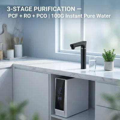 Factory-Direct Smart Touchscreen Instant-Heating Household RO Water Purifier