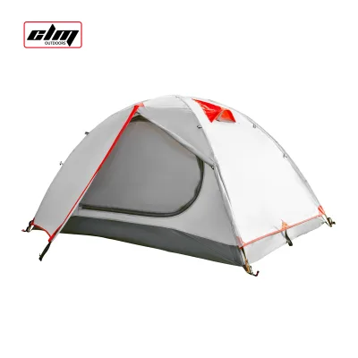 CLM Wholesale 190T Outdoor Tent Double Layers Lightweight Backpacking Tent for Hiking