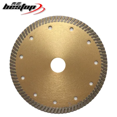 High-Speed 6 Inch Turbo Sintered Circular Saw Blade Dry Wet Usage Segmented Diamond for Granite Marble Concrete-OEM Customizable
