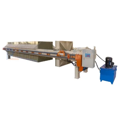 Industrial Sewage Water Treatment Plant Automatic Unloading Cakes Filter Press