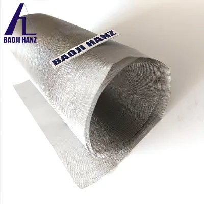Customized 10-500 Mesh Titanium Wire Mesh for Precision Filtration