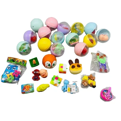 Hot Sale 50 mm Capsule Mixed Different Toys Eco-friendly Cheap Plastic Capsule Toys Surprise Egg