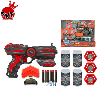 Hot Sale Soft  Bullet Gun Soft Bullet Gun 2 in 1 Beretta Toy Gun for Kids Hot with CPC Certificate