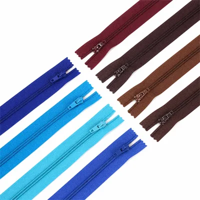 5#3#close End Nylon Tape Customized Zipper Couch Pillow Nylon Continuous Long Chain Yard Clothes Carport