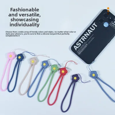 Silicone Phone Lanyard Anti-Lost Key Ring Wrist Strap with Customizable Logo Model SH-1