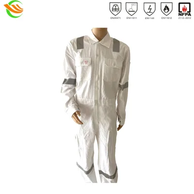 High Quality Nomex Flame Retardant Coverall Mechanic Electrician Workwear