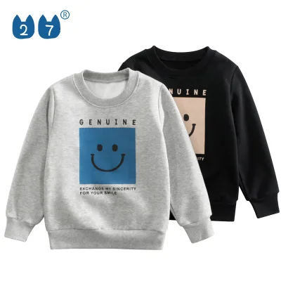 Garment Custom Kid Stylish Sweater Anti-pilling Breathable Soft and Comfortable Sweatshirt for Boys