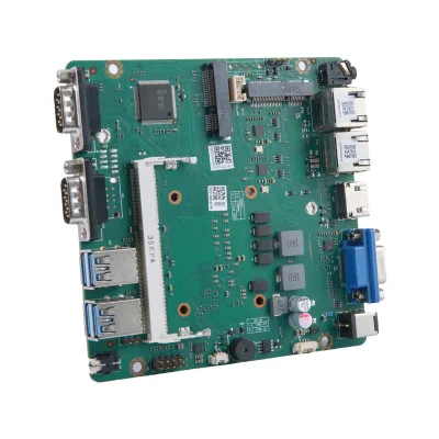 EVUC Industrial NANO Motherboard Support Intel 4th 5th Gen Core I3 I5 I7 Processor Dual Gigabit LAN Dual COM for Embedded IPC