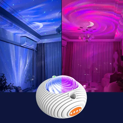 Portable Northern Lights Projector Lamp Starry Luminous Kids Sky Projection Night Light Christmas Gift