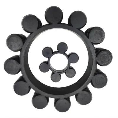 Shengda MT Polyurethane Plum Blossom Cushion Gasket Coupling Fluorine Rubber Elastomer YOX Rubber Elastic Block High
