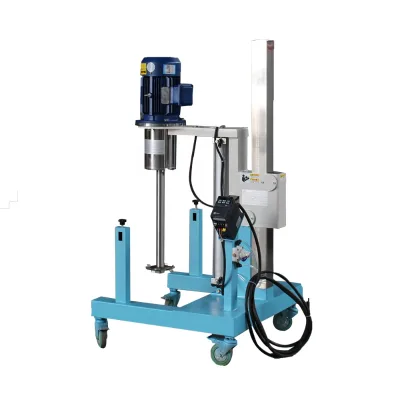Bunkin BFQ Series 1.5KW to 11KW High Speed Dispersing Grinding Machine 50L to 400L Lab Disperser Agitator