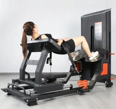 Multi-functional Heavy Duty Hip Thrust & Squat Machine Pin Loaded Equipment Glute Ham Developer for Gym Training