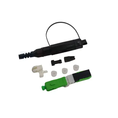FTTH Solution Mini SC Waterproof  Pre-Connectorized 1.6mm,3.0mm,5.0mm Fiber Cable Fast Connector
