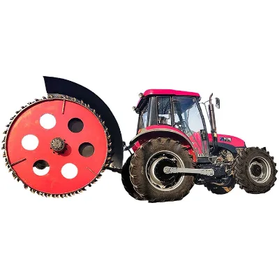 Agricultural Machinery Paddy Field Trencher Excavator Concrete Disc Trencher for Sale