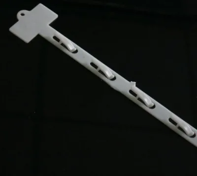 Heavy Duty Plastic Impulsive Shelf Hanger Merchandising Clip Strip
