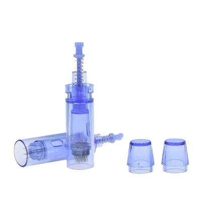 Dr Pen A6 A1 Long Blue Electric Micro Needle Devices Stainless Steel Imported Tattoo Machine Bayonet Micro Needle Consumables