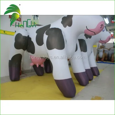 Vivid Design Size Cow Inflatable/moving Cartoon for Sale