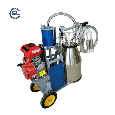 Double Bucket Portable Dairy Cow Milking Machine Germany