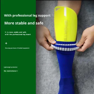 Custom Designed GI Brand Football Shin Guards Plastic Unisex Short Logo Insert Type Knee Cover Needle Detection Protection Gear