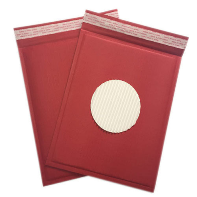 Recyclable Corrugated Paper Mailer Bags Padded Cushion Packaging Envelopes