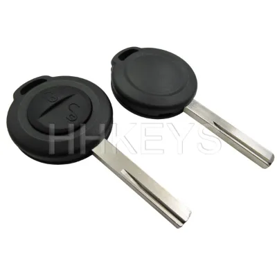 Mitsubishi 2 Buttons Remote Key Shell With Logo No Logo(Round)