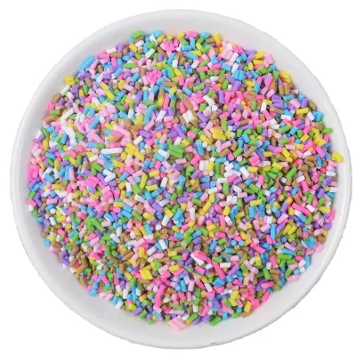 CHENXI Cheap Mix Color 500g Candy Slime Clay Handmade Deco Material Sprinkles Chocolate Slime Supplies Filler