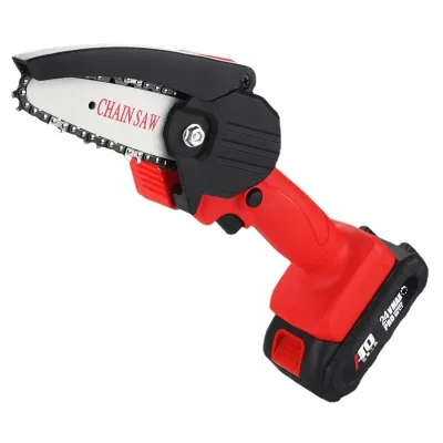 Portable Lithium Electric Logging Saw Household Electric Cordless Chainsa