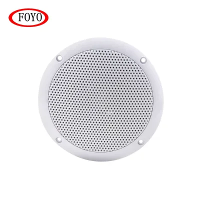 FOYO Waterproof Two-Way Marine Speaker Set of Two 6inch 60W /7inch 100W White Black RoundCeiling Mount Boat Yacht Audio Speakers