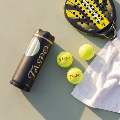 Premium Padel Balls 3 Pack Gold Can ITF Approved Tournament Grade Custom Logo Low MOQ Wholesale Factory Direct Supplier