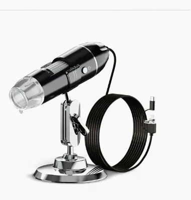 Jumon Pocket Wireless Portable Digital Microscope 8 LED USB WiFi Microscope for Electronics PCB Mobile Phone Repair