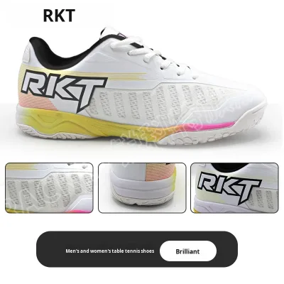 Racket Competition Training Unisex Ultra-Light Breathable Shock-Absorbing Mesh Spring Summer Table Tennis Shoes