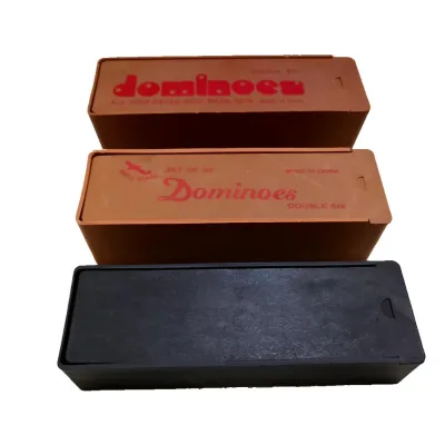 Double Six Melamine Dominoes Toys 5412b Domino Set for 5 to 7 Years