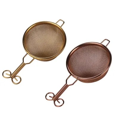 LMK227 Japanese Matcha Powder Tea Filter Stainless Steel Sieve Sifter Powdered Green Tea Infusers Coffee  Tea Tools