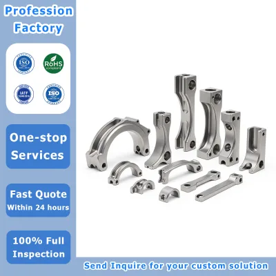 Custom Light Weight Robot Structural Components Automatic Lathe Part CNC Machining Service