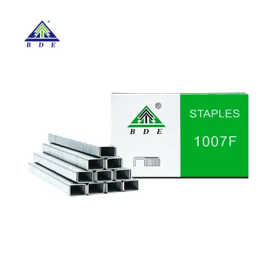 BDE Nail Factory 22 Gauge Staple Sofa Pin Short Nails Upholstery Supply 1007F 1010F Staples for Furniture