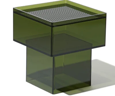 Thickened Colored Acrylic Shaped Edge Table, Creative Floor to Ceiling Small Edge, Bedroom Headboard, Simple Storage Table