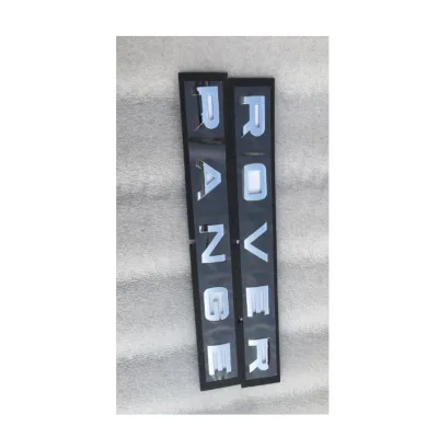 Vehicle Emblem, Land Rover Hood, Tailgate Lettering, Body Lettering, Car Electroplating Lettering